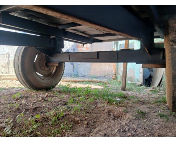 Foto de CARRETA AGRÍCOLA BASCULANTE, NO ESTADO EM QUE SE ENCONTRA.