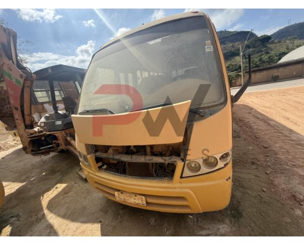 Foto de ONIBUS MARCOPOLO/VOLARE VBL ESC, DIESEL, 2008/2009, AMARELA, CHASSI: 93PB42G3P9C027813, RENAVAM: 117532347, NO ESTADO EM QUE SE ENCONTRA.