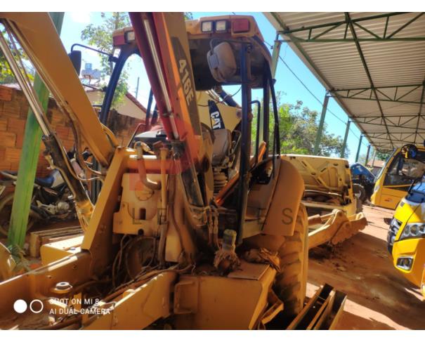 Foto de RETROESCAVADEIRA CATERPILLAR - CHASSI: CAT0416EVMFG04994, ANO 2013/2013, PLACA FICTICIA: RET-4160, NO ESTADO EM QUE SE ENCONTRA.