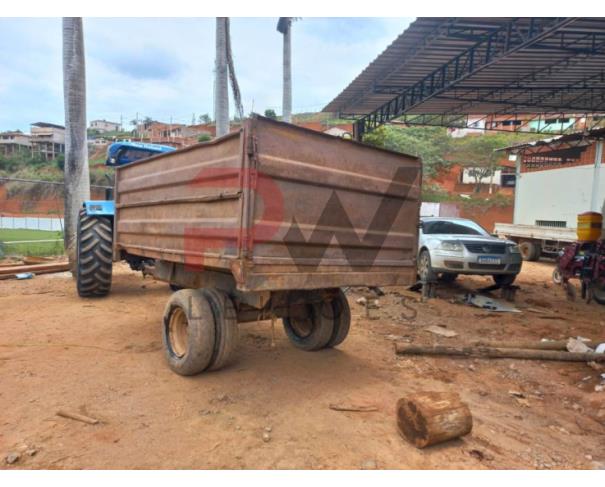 Foto de CARRETA HIDRAULICA BASCULANTE 3TN/5m³ , NO ESTADO EM QUE SE ENCONTRA.