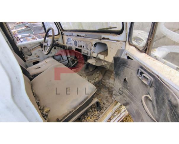 Foto de CARGA / CAMIONETA TOYOTA/BANDEIRANTE, 1991/1991, DIESEL, BRANCA, CHASSI: 9BR0J0040M1014207, RENAVAM: 00607393220, NO ESTADO EM QUE SE ENCONTRA. CHASSI EMPENADO.