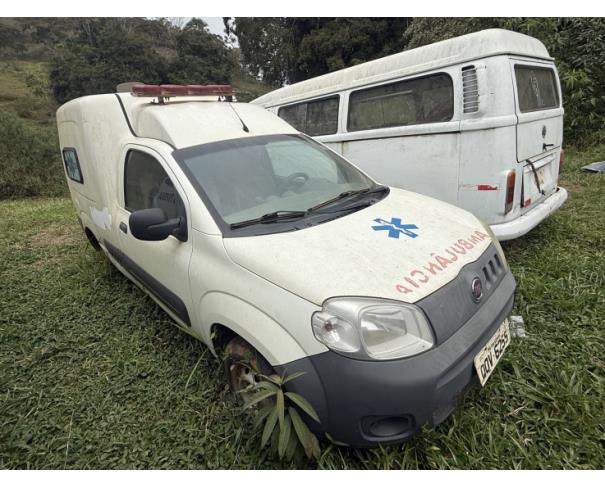 Foto de CAMINHONETE FIAT/FIORINO ATENA AMB, ALCOOL/GASOLINA, BRANCA, 2018/2019, CHASSI: 9BD2651JHK9113753, RENAVAM: 01160135921, NO ESTADO EM QUE SE ENCONTRA.