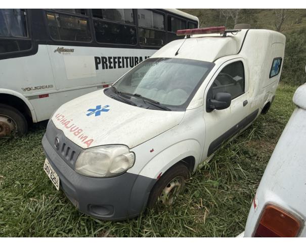 Foto de CAMINHONETE FIAT/FIORINO ATENA AMB, ALCOOL/GASOLINA, BRANCA, 2018/2019, CHASSI: 9BD2651JHK9113753, RENAVAM: 01160135921, NO ESTADO EM QUE SE ENCONTRA.