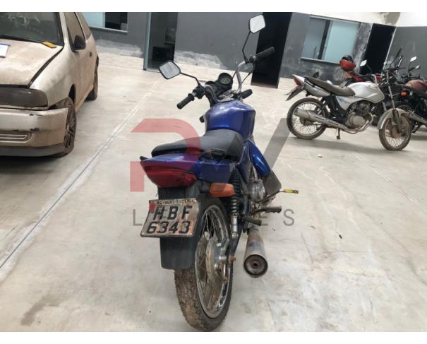 Foto de PASSAGEIRO / HONDA / CG 150 TITAN KS / Placa: HBF6343 / UF : MG / Município: DONA EUSEBIA / Ano fabricação: 2004 / Ano modelo: 2004 / Cor: AZUL / Chassi: 9C2KC08105R073340 / Motor: KC08E15073340 / RENAVAM: 00845045954, NO ESTADO EM QUE SE ENCONTRA. 