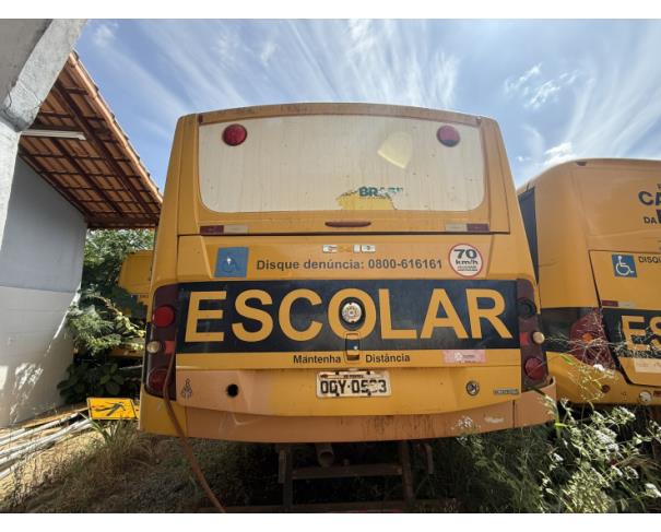 Foto de ONIBUS M.BENZ/OF 1519 R.ORE, DIESEL, AMARELA, 2013/2014, CHASSI: 9BM384069EB926618, RENAVAM: 00585665583, NO ESTADO EM QUE SE ENCONTRA.