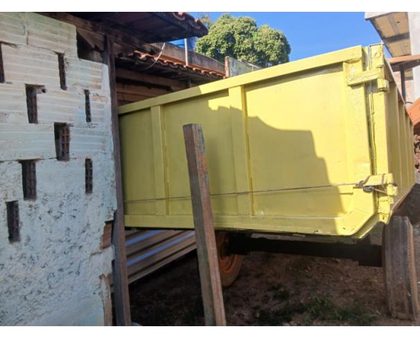 Foto de CARRETA AGRÍCOLA BASCULANTE, NO ESTADO EM QUE SE ENCONTRA.