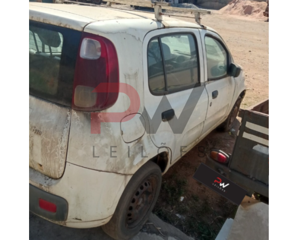 Foto de PASSAGEIRO / AUTOMOVEL FIAT/UNO VIVACE 1.0, 2014/2014, ALC/GASOL, BRANCA, CHASSI: 9BD195152E0554304, RENAVAM: 00997096535, NO ESTADO EM QUE SE ENCONTRA. MOTOR AVARIADO.