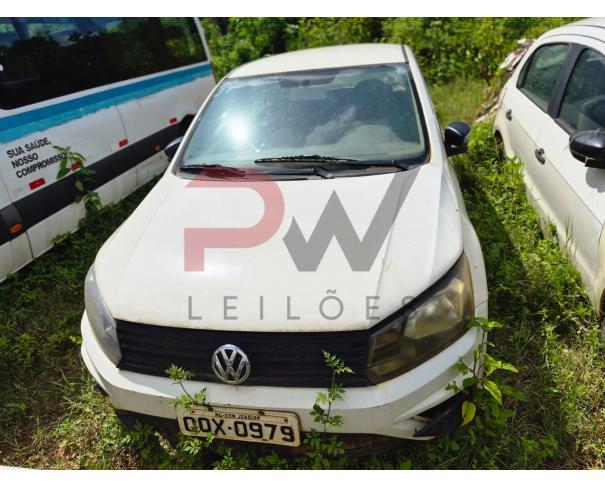 Foto de AUTOMOVEL, VW/GOL 1.0L MC4, BRANCA, 2018/2019, ALCOOL/GASOLINA, RENAVAM: 01160625910, CHASSI: 9BWAG45U1KT020297, NO ESTADO EM QUE SE ENCONTRA.