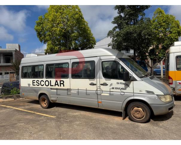 Foto de MICROONIBUS, I/M.BENZ 413CDI SPRINTERM, DIESEL, PRATA, 2010/2011, CHASSI: 8AC904663BE042633, RENAVAM: 00274701510, NO ESTADO EM QUE SE ENCONTRA. 