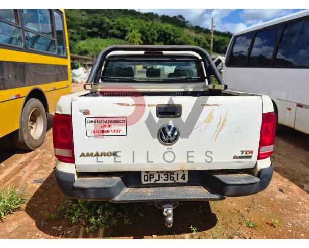 Foto de CAMINHONETE, I/VW AMAROK CD 4X4 SE, BRANCA, 2018/2018, DIESEL, RENAVAM: 01167594298, CHASSI: WV1DB42H1JA056455, NO ESTADO EM QUE SE ENCONTRA.