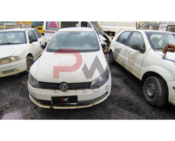 Foto de AUTOMOVEL VW/NOVO GOL 1.0, 2014/2014, BRANCA, ALCOOL/GASOLINA, CHASSI: ....59652, NO ESTADO EM QUE SE ENCONTRA.
