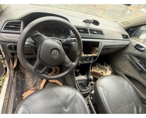 Foto de AUTOMOVEL VW/GOL 1.0L MC4, ALCOOL/GASOLINA, BRANCA, 2020/2021, CHASSI: 9BWAG45U2MT032459, RENAVAM: 01234447476, NO ESTADO EM QUE SE ENCONTRA.