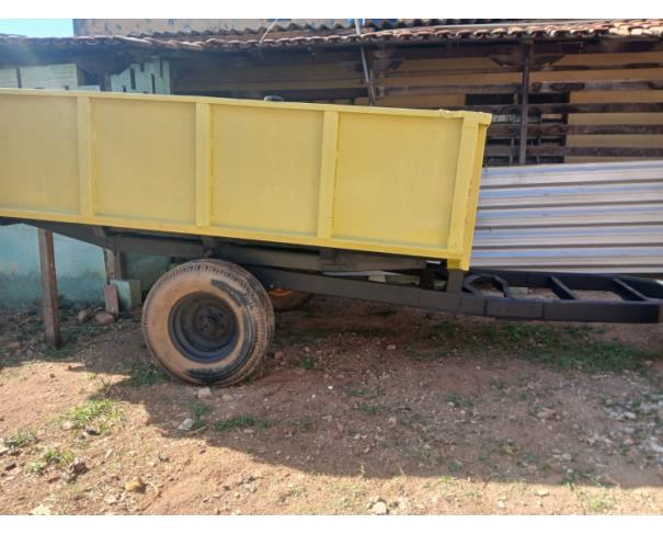 Foto de CARRETA AGRÍCOLA BASCULANTE, NO ESTADO EM QUE SE ENCONTRA.