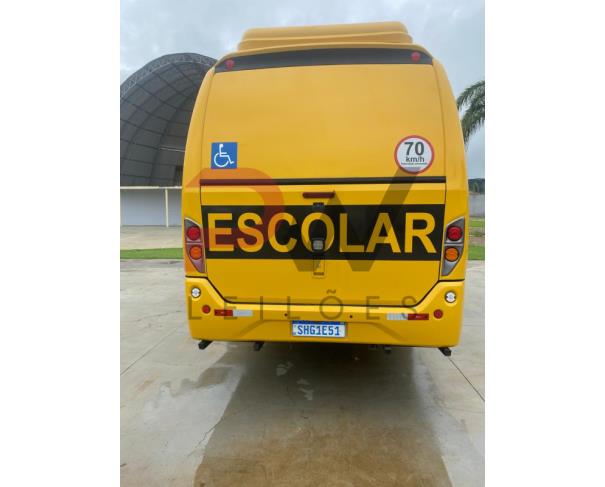 Foto de ONIBUS MARCOPOLO/VOLARE V8L EO, RENAVAM Nº 01340009037, CHASSI Nº 93PB54M10PC069206, ANO FABRICAÇÃO 2022, ANO MODELO 2023, COR AMARELA, DIESEL, 152 CV, VEÍCULO DE 31 PASSAGEIROS, NO ESTADO EM QUE SE ENCONTRA.