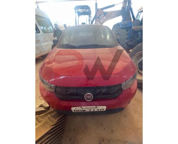 Foto de PASSAGEIRO / AUTOMOVEL FIAT/MOBI EASY, VERMELHA, ALCOOL/GASOLINA, 2018//2019, PLACA QOW-7170, CHASSI: 9BD341A4XKY570374, RENAVAM: 01161588326, NO ESTADO EM QUE SE ENCONTRA. 
