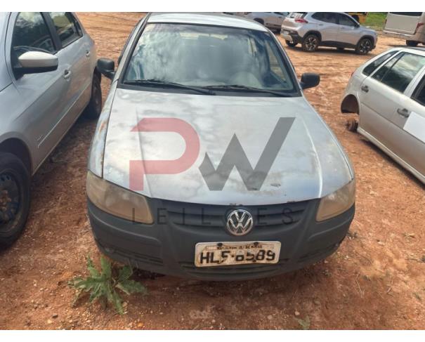 Foto de PASSAGEIRO / AUTOMOVEL VW/GOL 1.0 GIV, 2012/2013, ALC/GASOL, PRATA, PLACA HLF-8589, RENAVAM: 00459290240, CHASSI: 9BWAA05W0DP012232, NO ESTADO EM QUE SE ENCONTRA.