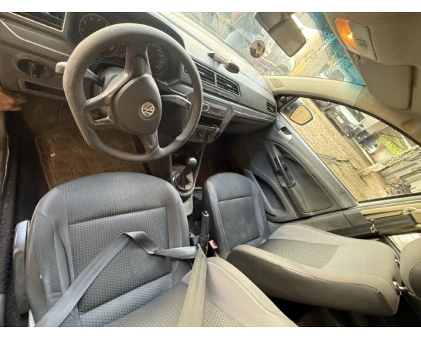 Foto de AUTOMOVEL  VW/GOL 1.0L MC4, ALCOOL/GASOLINA, BRANCA, 2018/2019, CHASSI: 9BWAG45U0KT090938, RENAVAM: 01177290038, NO ESTADO EM QUE SE ENCONTRA.