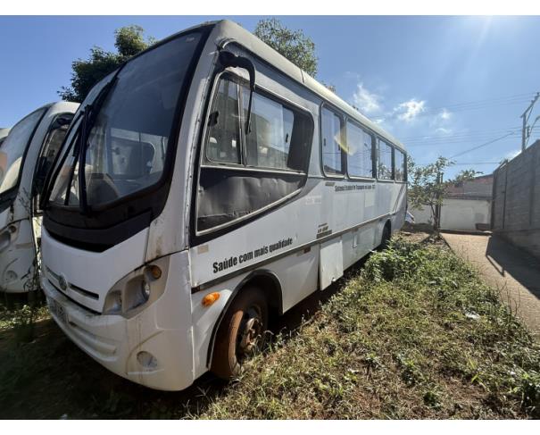 Foto de ONIBUS, M.BENZ/MASC GRANMINI O, BRANCA, 2010/2010, DIESEL, CHASSI: 9BM688277AB705008, RENAVAM: 00219999341, NO ESTADO EM QUE SE ENCONTRA.