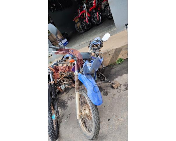 Foto de MOTOCICLE YAMAHA/XTZ 125E, GASOLINA, AZUL, 2013/2014, CHASSI: ...35203,  NO ESTADO EM QUE SE ENCONTRA.