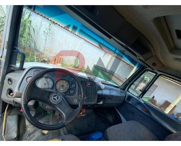 Foto de CARGA CAMINHAO, M. BENZ/L 1318, BRANCA, DIESEL, 2011/2011, PLACA HLF-7090, CHASSI: 9BM694000BB780219, RENAVAM: 00349414262, NO ESTADO EM QUE SE ENCONTRA. 