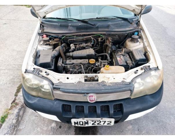 Foto de PASSAGEIRO / AUTOMOVEL FIAT/PALIO WK ADVEN FLEX, 2006/2006, ALC/GASOL, BRANCA, PLACA MQM - 2272, RENAVAM: 00881728705, CHASSI: 9BD17309C64171943, NO ESTADO EM QUE SE ENCONTRA.