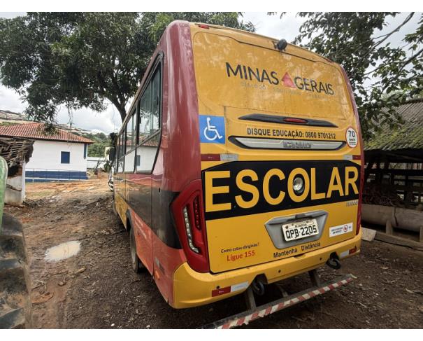 Foto de ONIBUS IVECO/SOULCLASS 70C17 HE, DIESEL, AMARELA, 2018/2019, CHASSI: 93ZL72C01K8481509, RENAVAM:01164113868 , NO ESTADO EM QUE SE ENCONTRA.