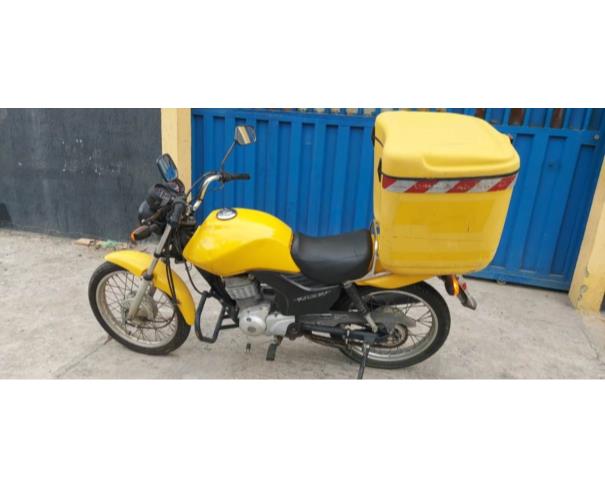 Foto de CARGA / MOTOCICLETA HONDA/CG 125 CARGO KS, 2013/2013, GASOLINA, AMARELA, PLACA OXH - 2049, RENAVAM: 01005227524, CHASSI: 9C2JC4130DR020548, NO ESTADO EM QUE SE ENCONTRA