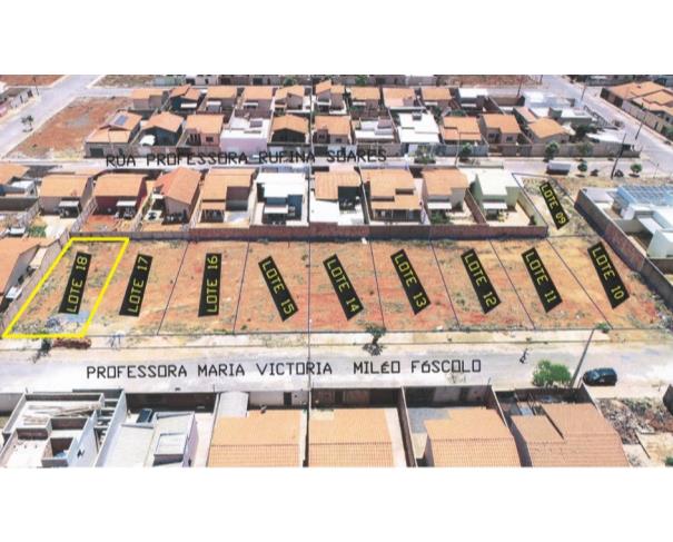 Foto de IMÓVEL URBANO: Área Institucional. Um lote de terreno de nº 290, Quadra 46, setor 16, medindo 250,00m², situado em Pompéu/MG, bairro Morada do Sol, na Rua Professora Maria Victória Miléo Fóscol, NO ESTADO EM QUE SE ENCONTRA.