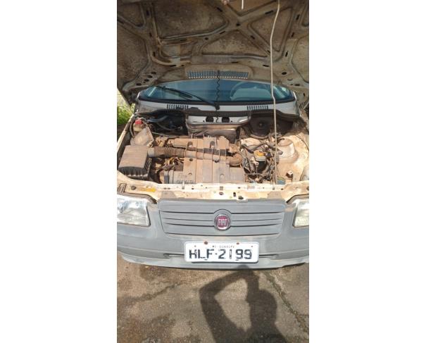 Foto de AUTOMOVEL FIAT/UNO MILLE WAY ECON, ALCOOL/GASOLINA, BRANCA, 2009/2010, CHASSI: 9BD15844AA6407264, RENAVAM: 00192198785, NO ESTADO EM QUE SE ENCONTRA.