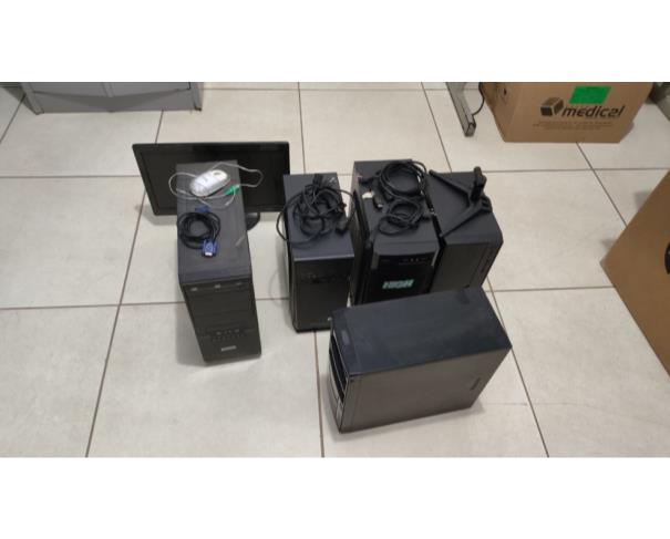 Foto de LOTE CONTENDO ELETRÔNICOS, TAIS COMO: NOTEBOOK, TELEVISÃO, IMPRESSORA, TECLADOS, ENTRE OUTROS.