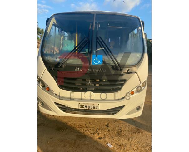 Foto de PASSAGEIRO / ONIBUS M.BENZ/MASCA GRANMICRO O, BRANCA, DIESEL, 2013/2013, PLACA OQM-8563, CHASSI: 9BM979277DB916133, RENAVAM: 00559866801, NO ESTADO EM QUE SE ENCONTRA. 