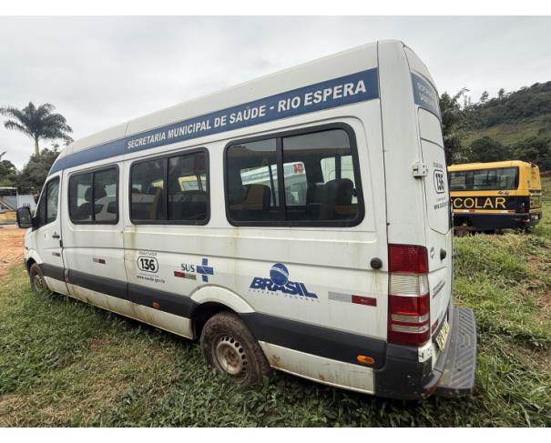 Foto de MICROONIB I/M.BENZ CDI SPR TCA MIC, DIESEL, BRANCA, 2018/2019, CHASSI: 8AC906635KE158870, RENAVAM: 01175649969, NO ESTADO EM QUE SE ENCONTRA.