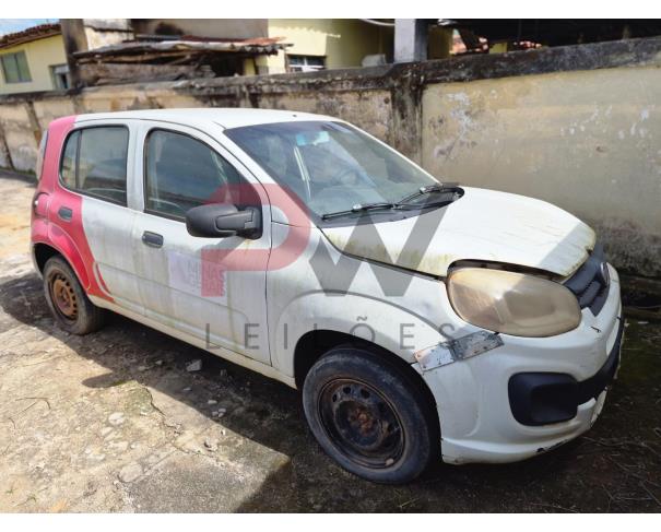 Foto de AUTOMOVEL, FIAT/UNO DRIVE 1.0, BRANCA, 2017/2018, ALCOOL/GASOLINA, CHASSI: 9BD195B4NJ0813403, RENAVAM: 01137964380, NO ESTADO EM QUE SE ENCONTRA.
