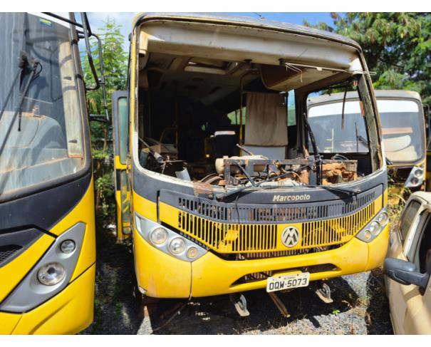 Foto de ONIBUS VW/15.190 EOD E.HD ORE, DIESEL, AMARELA, 2013/2013, CHASSI: 9532E82W7DR344125, RENAVAM: 00574352040, NO ESTADO EM QUE SE ENCONTRA. 