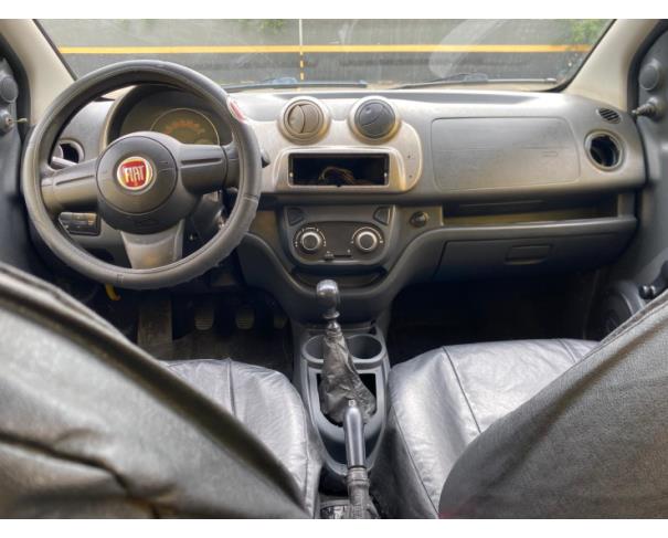 Foto de AUTOMOVEL FIAT/UNO WAY 1.0, ALCOOL/GASOLINA, BRANCA, 2012/2014, NO ESTADO EM QUE SE ENCONTRA. 