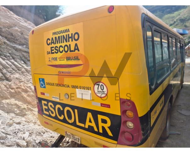 Foto de ONIBUS VW/15.190 EOD E.HD ORE, DIESEL, 2013/2014, AMARELA, CHASSI: 9532E82W4ER408235, RENAVAM: 00992300991, NO ESTADO EM QUE SE ENCONTRA.