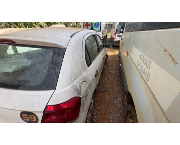 Foto de AUTOMOVEL VW/GOL 1.6L MB5, ALCOOL/GASOLINA, BRANCA, 2018/2019, CHASSI: 9BWAB45U9KT071187, RENAVAM: 01171058494, NO ESTADO EM QUE SE ENCONTRA.