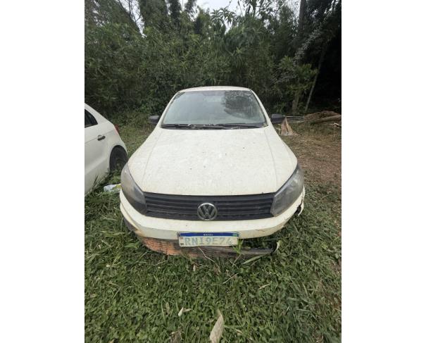 Foto de AUTOMOVEL VW/GOL 1.6L MB5, ALCOOL/GASOLINA, BRANCA, 2021/2022, CHASSI: 9BWAB45U6NT050639, RENAVAM: 01269888614, NO ESTADO EM QUE SE ENCONTRA. 