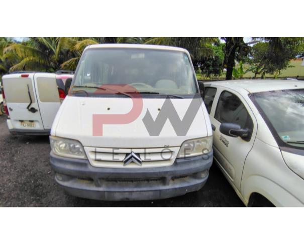 Foto de MICROONIB CITROEN/JUMPER M33M 2.3, 2014/2014, BRANCA, DIESEL,  CHASSI: ...41046, NO ESTADO EM QUE SE ENCONTRA.