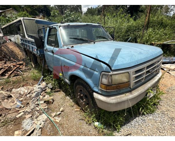 Foto de FORD/F4000 TURBO 4BT, DIESEL,AZUL, 1996/1997, CHASSI: ...15931, NO ESTADO EM QUE SE ENCONTRA.