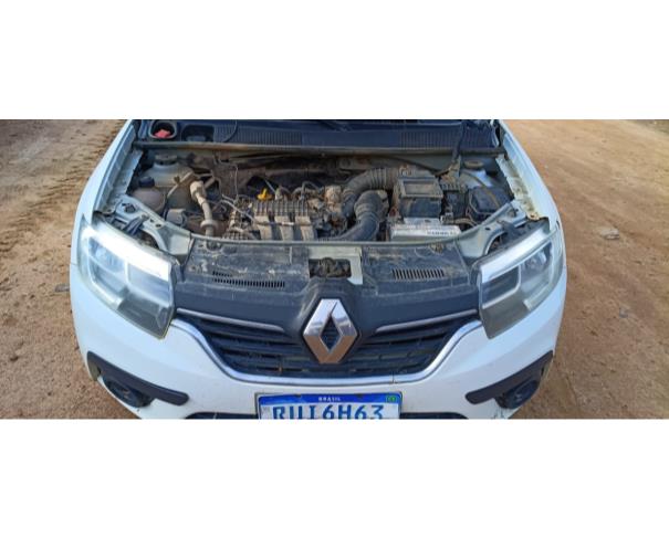 Foto de AUTOMOVEL, RENAULT/LOGAN ZEN10MT, BRANCA, 2021/2022, ALCOOL/GASOLINA, CHASSI: 93Y4SRZ85NJ166208, RENAVAM: 01296350999, NO ESTADO EM QUE SE ENCONTRA.
