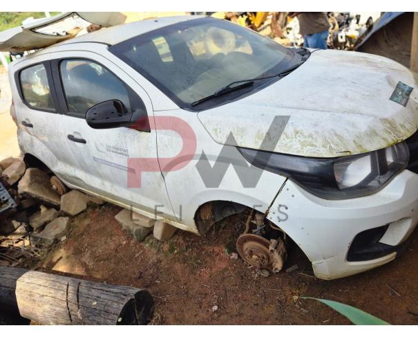 Foto de AUTOMOVEL, FIAT/MOBI LIKE, BRANCA, 2019/2020, ALCOOL/GASOLINA, CHASSI: 9BD341A5XLY630148, RENAVAM: 01197422150, NO ESTADO EM QUE SE ENCONTRA.