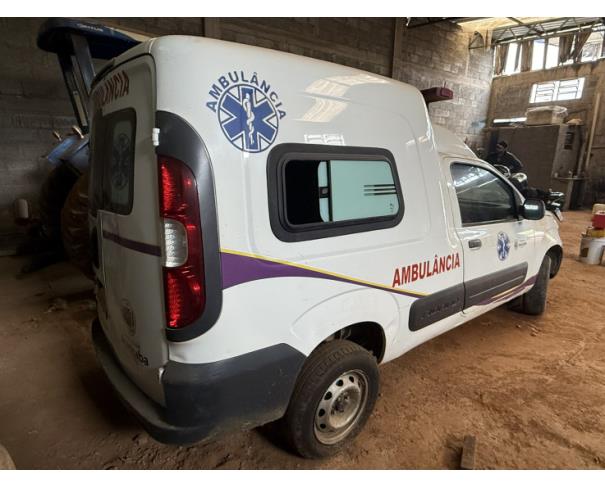 Foto de CAMINHONETE FIAT/FIORINO ATENA AMB, ALCOOL/GASOLINA, BRANCA, 2018/2018, CHASSI: 9BD2651JHJ9109491, RENAVAM: 01157478163, NO ESTADO EM QUE SE ENCONTRA. 