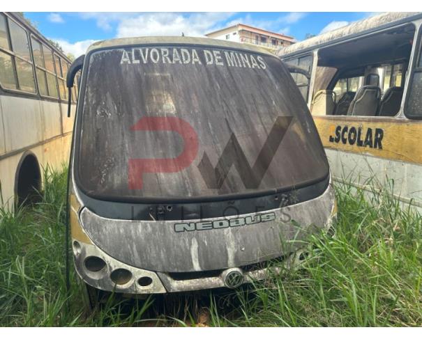 Foto de PAS/ONIBUS VW/NEOBUS THUNDER 29L, 2003/2004, DIESEL, BRANCA, PLACA CZZ -6668, RENAVAM: 00813963630, CHASSI: 9BWPC52R44R401668, NO ESTADO EM QUE SE ENCONTRA.