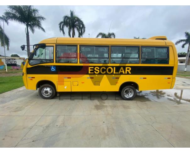 Foto de ONIBUS MARCOPOLO/VOLARE V8L EO, RENAVAM Nº 01340009037, CHASSI Nº 93PB54M10PC069206, ANO FABRICAÇÃO 2022, ANO MODELO 2023, COR AMARELA, DIESEL, 152 CV, VEÍCULO DE 31 PASSAGEIROS, NO ESTADO EM QUE SE ENCONTRA.