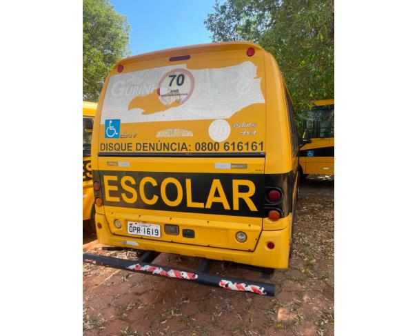 Foto de ONIBUS, MPOLO/VOLARE V8L 4X4 EO, AMARELA, 2012/2013, DIESEL, CHASSI: 93PB58M1MDC045018, RENAVAM: 00525038531, NO ESTADO EM QUE SE ENCONTRA.