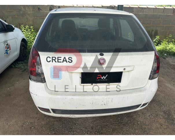 Foto de FIAT/PALIO FIRE, ALCOOL/GASOLINA, BRANCA, 2014/2015, CHASSI: ...77060, NO ESTADO EM QUE SE ENCONTRA. 