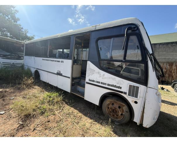 Foto de ONIBUS, M.BENZ/MASC GRANMINI O, BRANCA, 2010/2010, DIESEL, CHASSI: 9BM688277AB696183, RENAVAM: 00219999074, NO ESTADO EM QUE SE ENCONTRA.