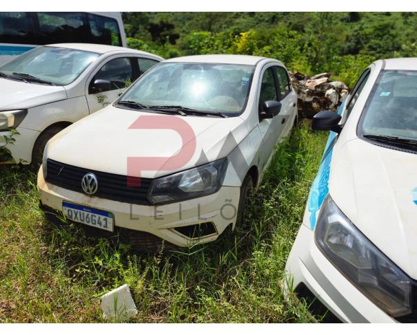 Foto de AUTOMOVEL, VW/GOL 1.0L MC4, BRANCA, 2019/2020, ALCOOL/GASOLINA, RENAVAM: 01225695047, CHASSI: 9BWAG45U3LT108057, NO ESTADO EM QUE SE ENCONTRA.