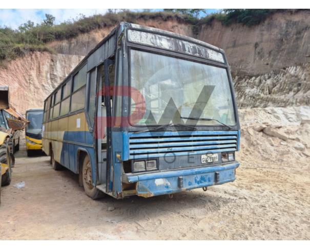 Foto de ONIBUS M.B./M.BENZ OF 1115, DIESEL, 1990/1990, AMARELA, CHASSI: 9BM384091LB880620, RENAVAM: 247792217, NO ESTADO EM QUE SE ENCONTRA.